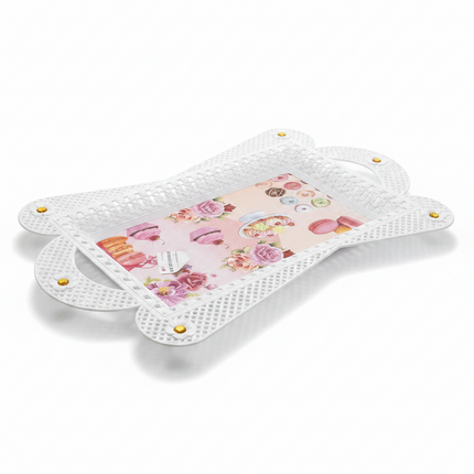 Fancy Plastic Tray 53x34cm