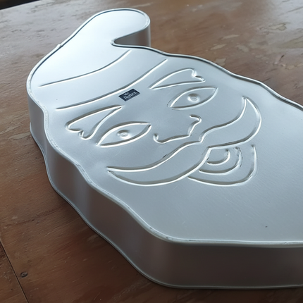 Aluminum Santa Claus Cake Tin