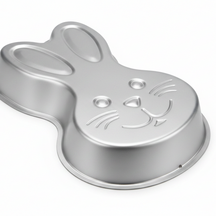 Aluminum Rabbit Face Cake Tin