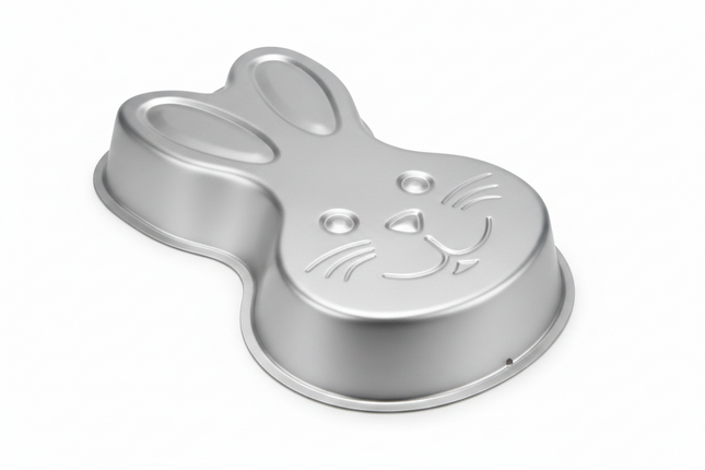 Aluminum Rabbit Face Cake Tin