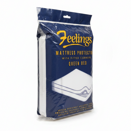 Mattress Protector - Double Bed White