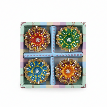 Diya Assorted Coloured Clay