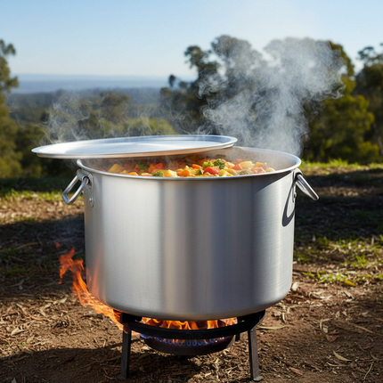 Aluminum Jumbo Pot 30"
