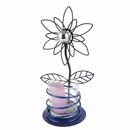 Candle with Glass - 3 Colors