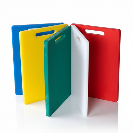 Chopping Board Plastic 43x27cm - Assorted Colours