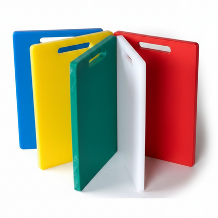 Chopping Board Plastic 43x27cm - Assorted Colours