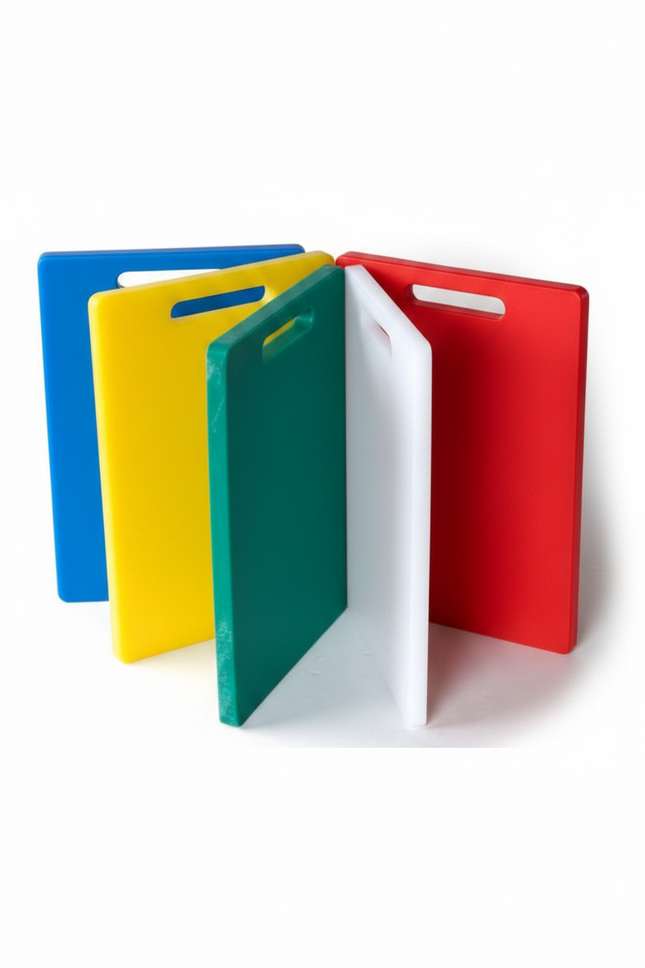 Chopping Board Plastic 43x27cm - Assorted Colours