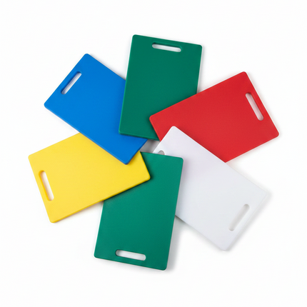 Chopping Board Plastic 43x27cm - Assorted Colours