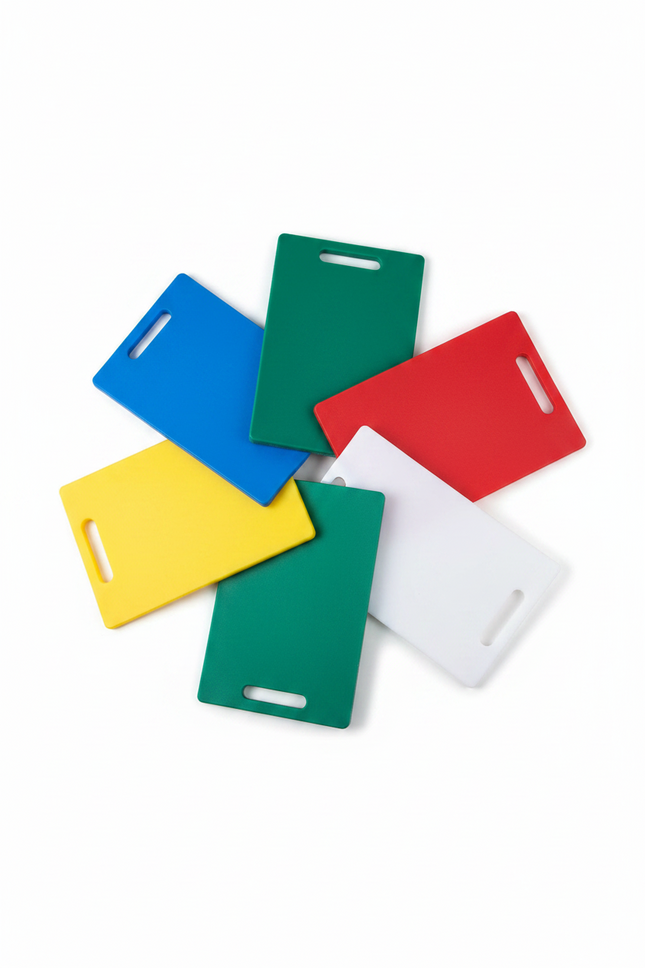 Chopping Board Plastic 43x27cm - Assorted Colours