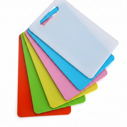 Chopping Board Plastic 37x23cm - Assorted Colours