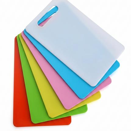 Chopping Board Plastic 37x23cm - Assorted Colours