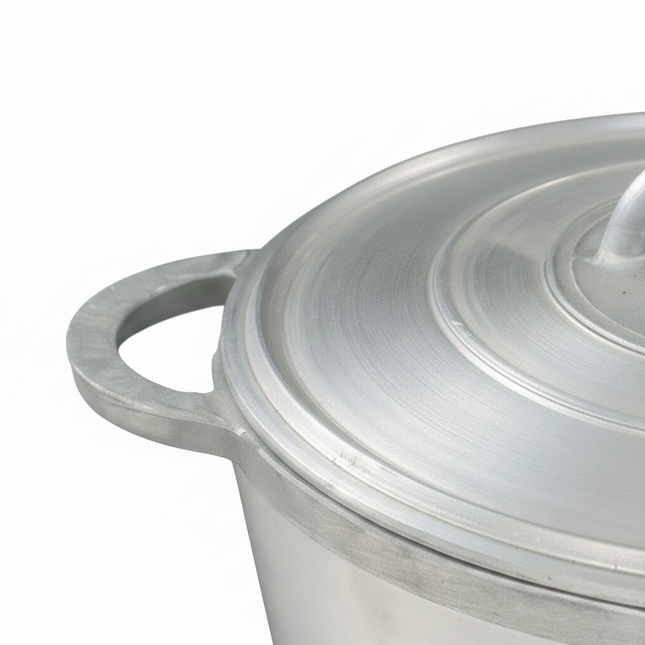 Aluminum Cast Pot W/Lid 24cm