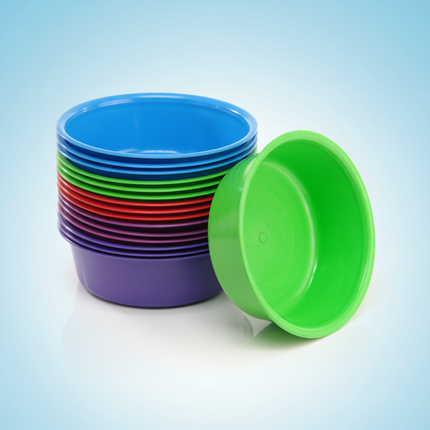 Plastic Coloured Basin 40cm
