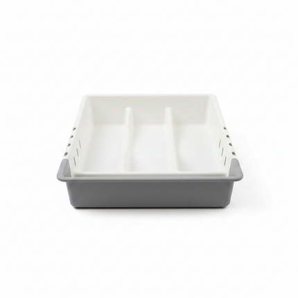 Cutlery Tray Grey & White