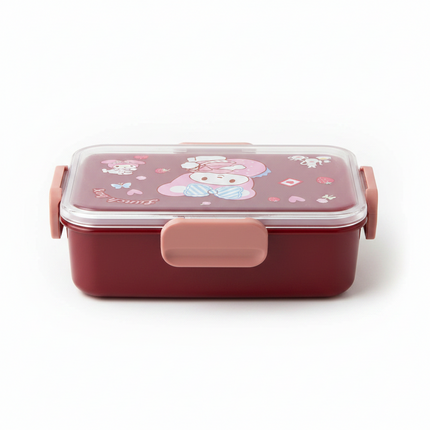 Lunch Box SS with Plastic Outside