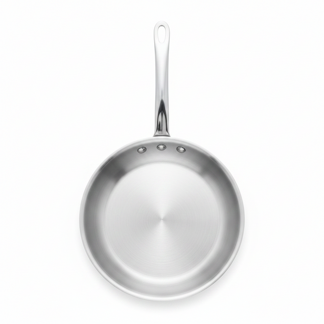 Aluminum Frypan 25cm Round Bottom
