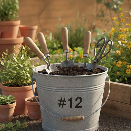 Galvanised Bucket #12