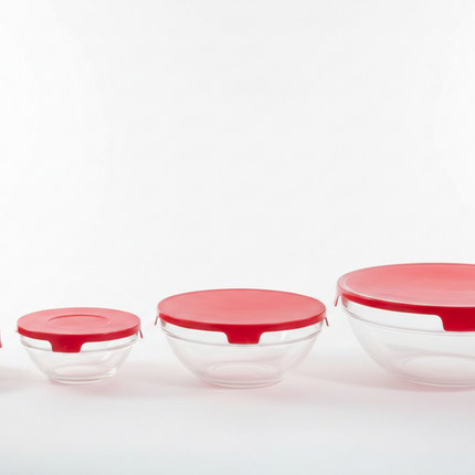Microwave Bowl with Lid – 5 Piece Set