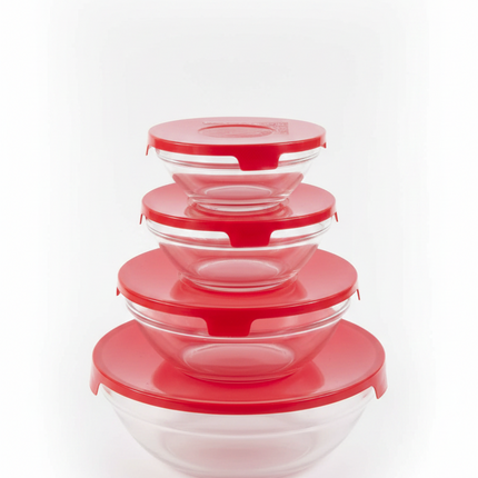 Microwave Bowl with Lid – 5 Piece Set