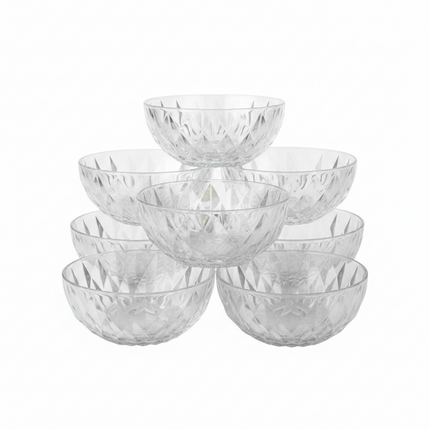 Glass Bowl Set – 6 Pieces