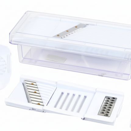 Grater Multi Wonder 6 in 1 White