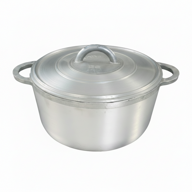 Aluminum Cast Pot W/Lid 24cm