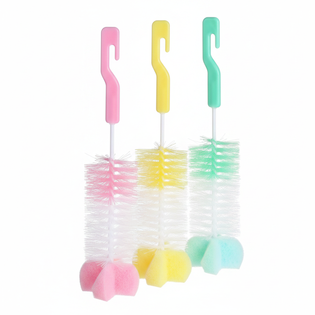 Baby Bottle Brushes - Side Angle