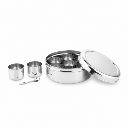 Masala Dabba #10 Stainless Steel