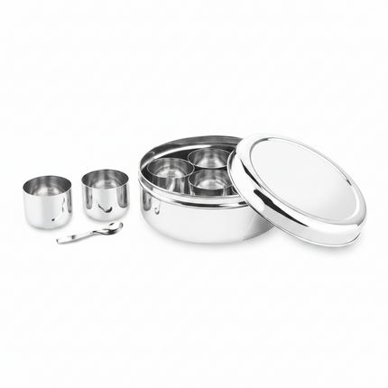 Masala Dabba #10 Stainless Steel