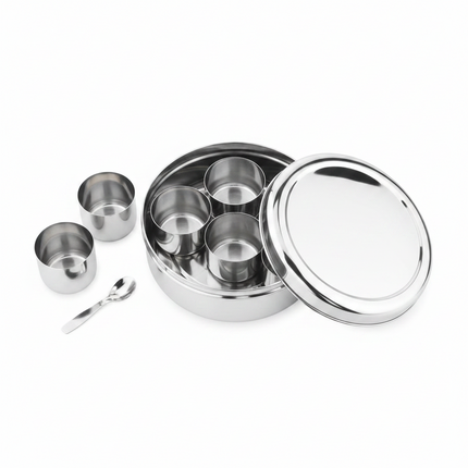 Masala Dabba #10 Stainless Steel