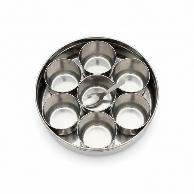 Masala Dabba #11 Stainless Steel