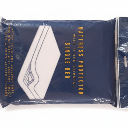 Mattress Protector - Single Bed White