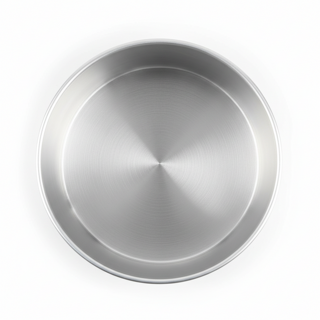 Cake Tin Round Aluminium 9"