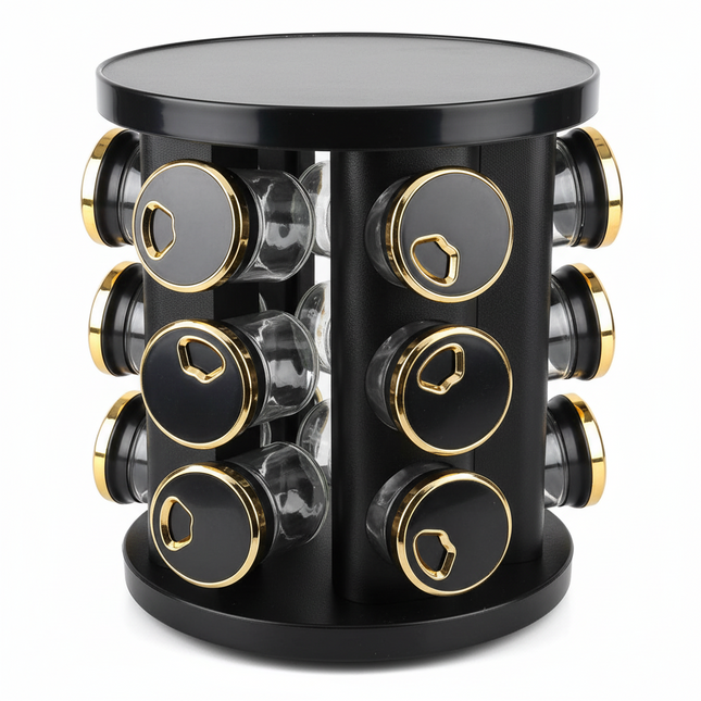 Spice Rack Rotating Large