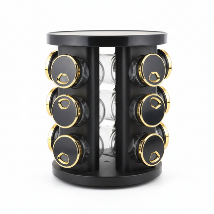 Spice Rack Rotating Large