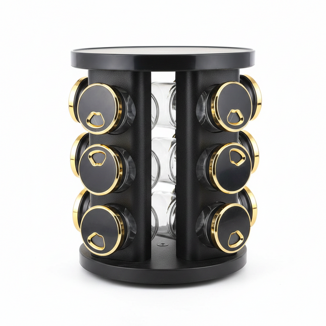 Spice Rack Rotating Large