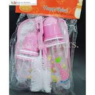 Baby Bottle Set with Cotton Buds