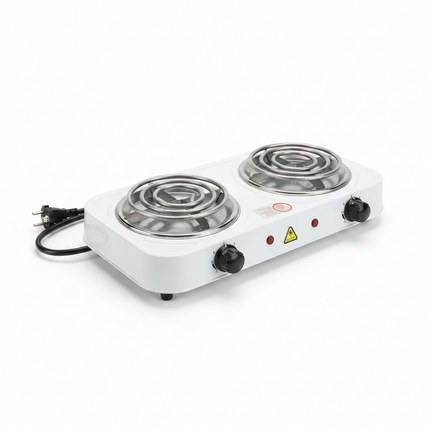 Double Burner Electric Coil Stove