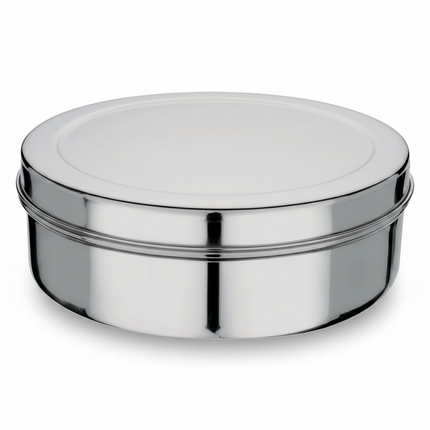 Container Puri 9" Stainless Steel