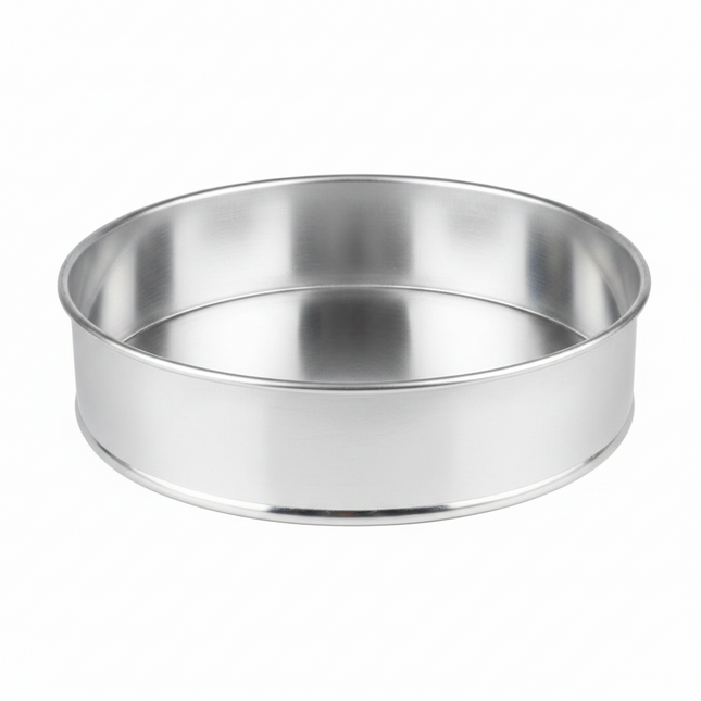 Cake Tin Round Aluminium 9"