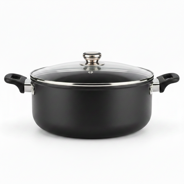 Multi Pan 30cm – Non-Stick Cooking Pot with Glass Lid