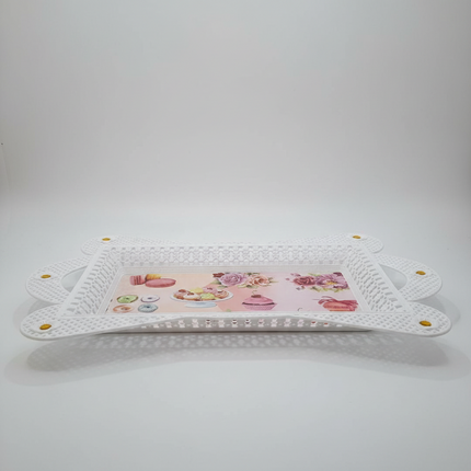 Fancy Plastic Tray 53x34cm