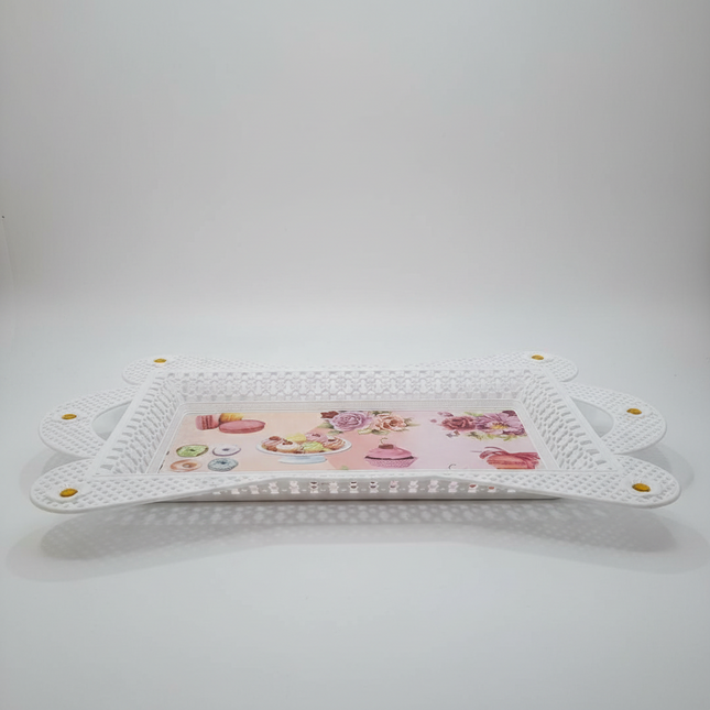 Fancy Plastic Tray 53x34cm
