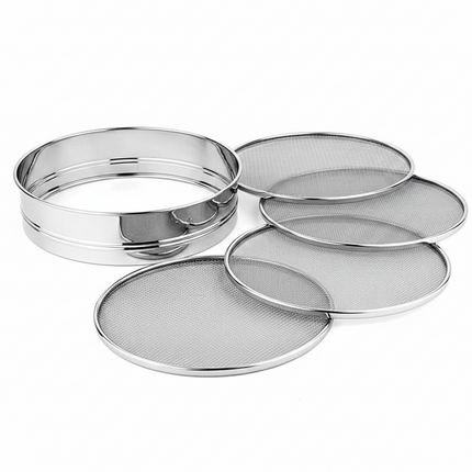 Stainless Steel Sieve Set of 4 Jali