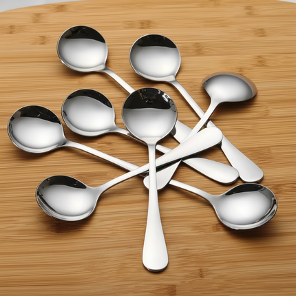 Soup Spoon Heavy Set of 6
