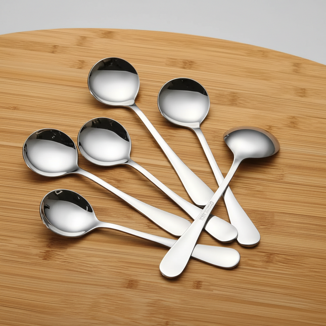 Soup Spoon Heavy Set of 6