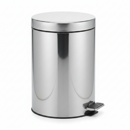 Stainless Steel Pedal Rubbish Bin 12L