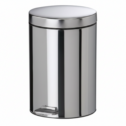 Stainless Steel Pedal Rubbish Bin 12L