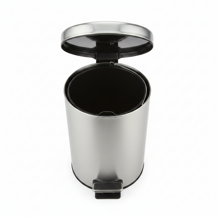 Rubbish Bin Stainless Steel Pedal 8 Litre