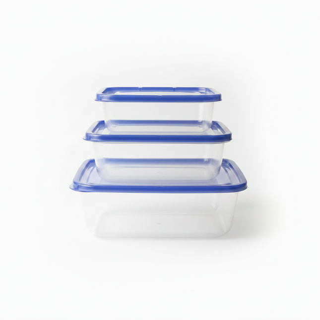 Plastic Container Set of 3
